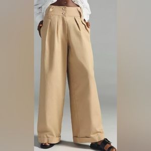 Anthropolgie Wide Leg Trousers